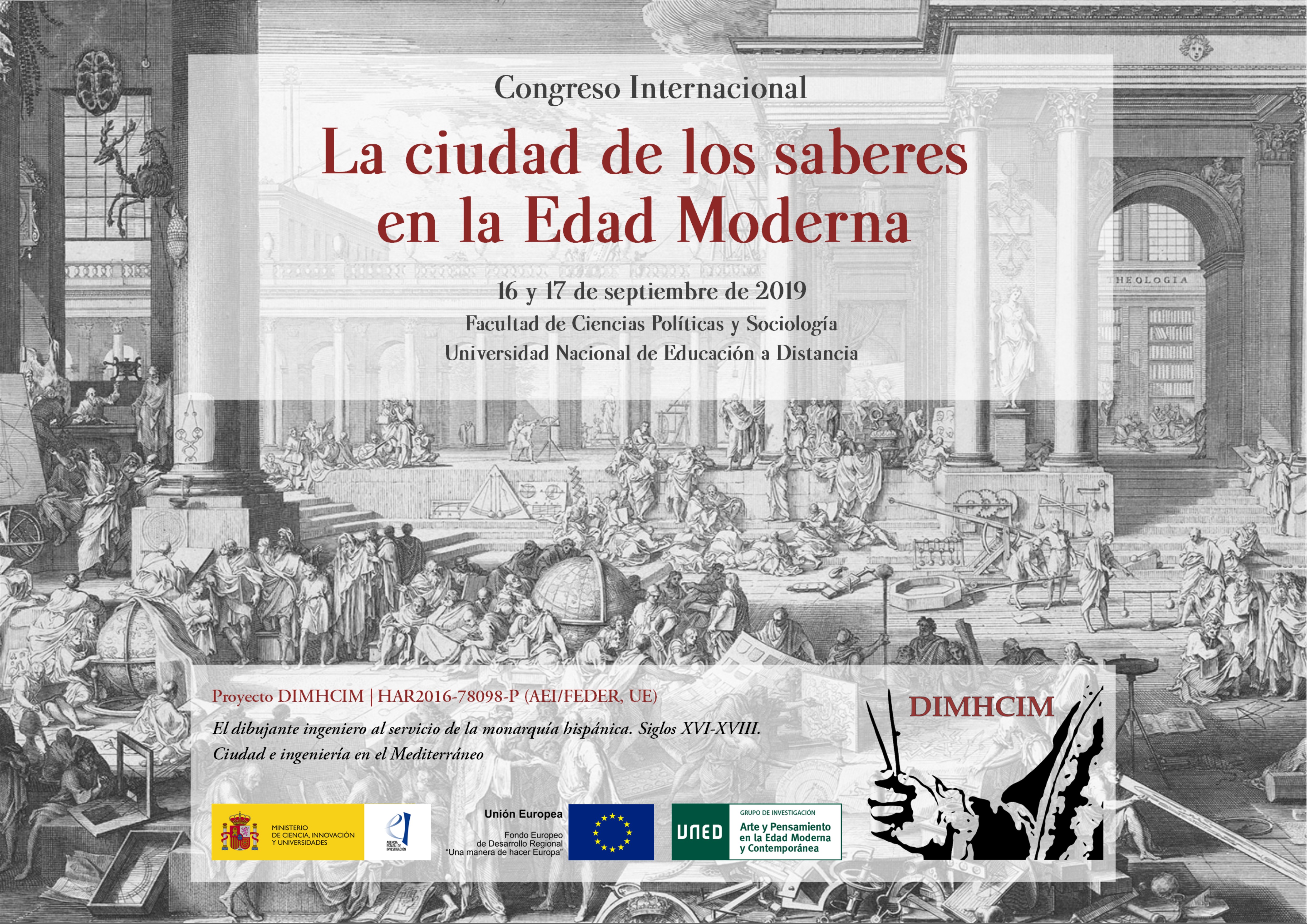 Congreso Internacional «La ciudad de los saberes en la Edad Moderna»